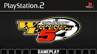 World Soccer Winning Eleven 5 PS2 Gameplay [upl. by Nyrroc]