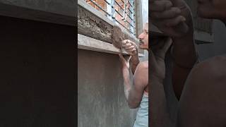 Plastering of window box construction plaster ytshorts trending shorts civil [upl. by Fleming]