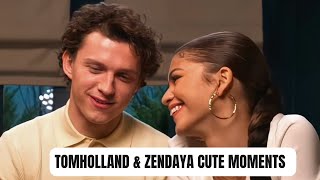 Tom Holland amp Zendaya  Cute Moments [upl. by Leeban35]