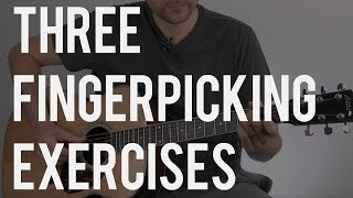 3 Fingerpicking Exercises to Improve Coordination Now  Tuesday Blues 118 [upl. by Deeraf]