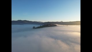 Sea of Fog  Autumn in Switzerland [upl. by Anees665]