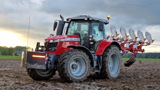 ⭐️🇵🇱 Nowy Nabytek W Akcji  Orka amp Obornik 2024  Massey Ferguson 7715 S Gr Gajowy [upl. by Acnaib]