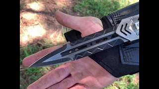 The Enforcer Tactical Gauntlet and Throwing Knives [upl. by Holtz]