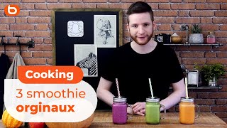 Recette  3 smoothies originaux au Juice Expert Magimix par Alexandre Calvez I Boulanger [upl. by Siuqramed]