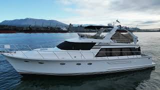 1993 52 Ocean Alexander Summertan SOLD [upl. by Nauh]