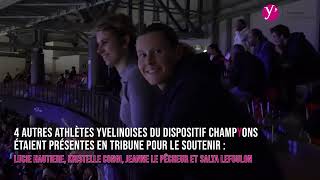 Nos ChampYons se soutiennent ici à lUCI Track champions League au Vélodrome National de SQY [upl. by Lothair]