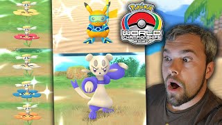 Pokémon Worlds 2024 Live Event Shiny Mienfoo amp Snorkel Pikachu Caught [upl. by Ariel]