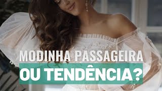 Vestido de noiva TENDÊNCIAS PARA 2024 [upl. by Eignat]