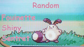 Random Shiny Sentret Bloody Platinum Fouinette Chromatique Bloody Platinum [upl. by Hirsch992]