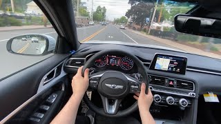 2020 genesis G70 POV test drive and impressions [upl. by Emyle]