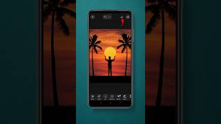 sunset creative photo editing 📸  picsart photo editing photoediting picsart photography shorts [upl. by Eemak]