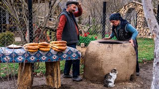 Tandoor Bread Baking 🍞🔥  Classic Recipe from the Past 🌾 [upl. by Arua323]