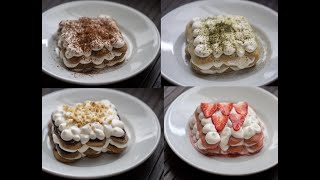 TIRAMISU VEGANO IN 4 VARIANTI  Senza uova e latticini buono come loriginale [upl. by Aicatsana]