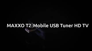 Maxxo T2 HEVCH 265 TV Mobile HD tuner CZ [upl. by Cyb48]