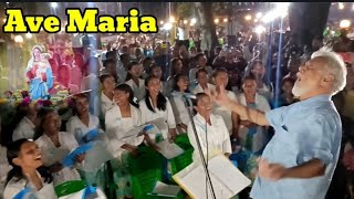 Ave Maria Missa celebração aniversário 75 anos existência Colégio Infante de Sagres Maliana [upl. by Lrem749]