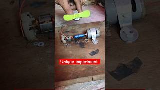 DC motor free energy ganarator unique machine experiment magnet dcmotor shorts speedup [upl. by Adnole]