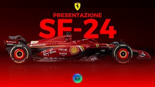 PRESENTAZIONE FERRARI SF24 LIVE [upl. by Ecyob]