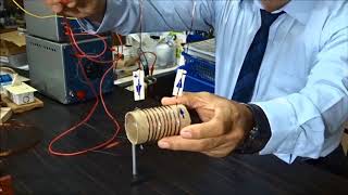 AMPERE Solenoides  Electroimán Ley de la Mano Derecha [upl. by Enylrac742]