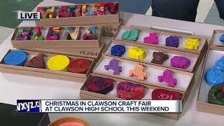 Christmas in Clawson Craft Fair at Clawson High School this weekend [upl. by Pelagi]