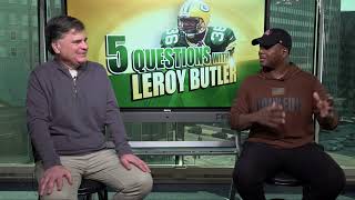 5 Questions with LeRoy Butler Is the Packers youth movement starting to pay off [upl. by Koal]