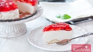 Sernik na zimno z galaretką 🍰  Dorota Kamińska [upl. by Acinok935]