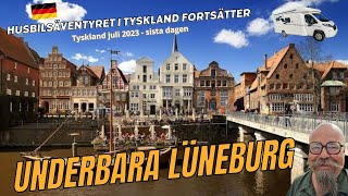 Morgonstund i Artlenburg sen besök i Lüneburg en underbar Hansestad som ingen får missa  55 [upl. by Nerti]