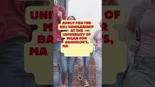 University of Milan DSU Scholarship [upl. by Etem207]