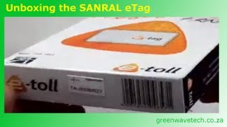 Unboxing the SANRAL eTag for new ETolls in Gauteng [upl. by Wayland215]