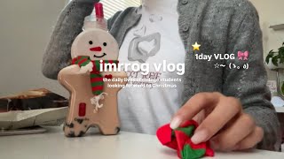 VLOG大学生土曜日の1日⭐️（1人で買い物🎄🛍️今年はごんちゃ買えた！🧋💞）MUJIUNIQLOKALDIHAUL🍀 [upl. by Gibb]