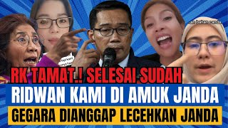 SELESAI SUDAH RIDWAN KAMIL DI AMUK JANDA GEGARA DIDUGA LECEHKAN JANDA SAMPAI ROCKY GERUNG GERAM [upl. by Eliathas]