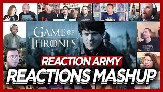 Game of Thrones Season 6 Trailer 2 HBO Reactions Mashup 17 Best Reactions [upl. by Chaim]