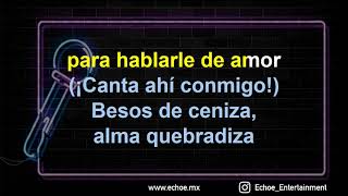 Timbiriche  Besos de Ceniza Versión Karaoke [upl. by Airegin578]