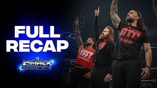 Full SmackDown highlights Nov 8 2024 [upl. by Noskcaj]