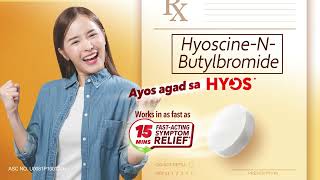 HyoscineNButylbromide Hyos® Prescribed by Doctors for Stomach Spasms [upl. by Layton]