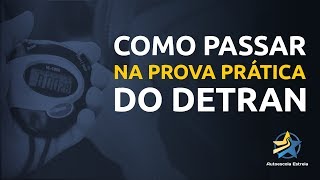 PROVA PRÁTICA DO DETRAN  BALIZA E TRAJETO [upl. by Durwood138]