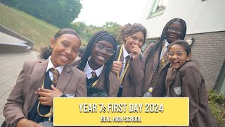 Beal High School  Year 7s First Day 2024 [upl. by Anert]