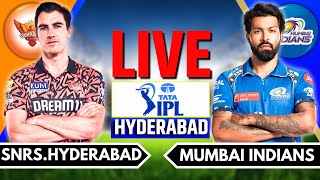 IPL 2024 Live MI vs SRH Live Match  IPL Live Score amp Commentary  Mumbai vs Hyderabad Live Inng 2 [upl. by Cohligan712]