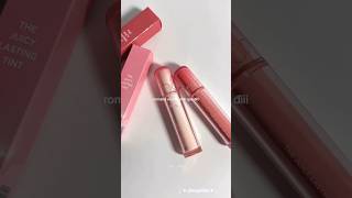 romampnd juicy Lasting tint 🌷🌸kbeauty trending swatches shorts [upl. by Martinsen]