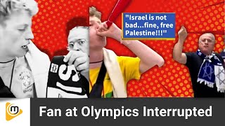 Fan at Olympics Interrupted by Zio olympics [upl. by Hedgcock]