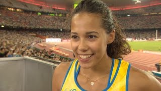 WCH 2015 Beijing  Angelica Bengtsson SWE Pole Vault Final 4th [upl. by Enoid448]