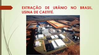 Geofísica recursos minerais no Brasil reservas de Urânio e geração de energia [upl. by Abrahams]