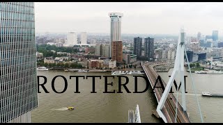 Rotterdam  Kop van zuid  Nieuwe Werk  Maritiem district  2021  Drone [upl. by Reid]