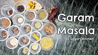 The Best Garam Masala Recipe  By Sagars Kitchen [upl. by Frankel]