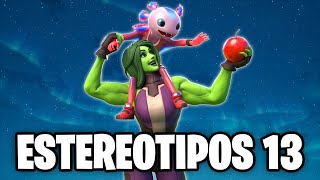 Estereotipos de Skins en Fortnite 13 [upl. by Otho]