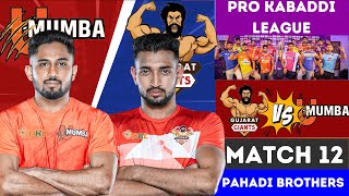 🔴PKL  Gujarat Giants vs U Mumba  Pro Kabaddi League 2024  Gujarat Giants vs U Mumba Match Live [upl. by Ellenuahs803]