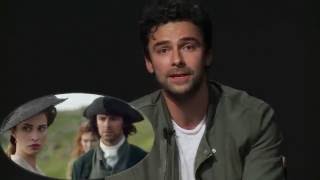 Aidan Turner about filming Poldark [upl. by Odo232]