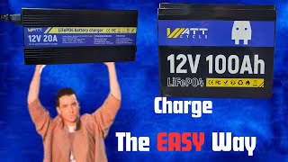 Step by Step Charge LiFePo4 Batteries [upl. by Eniledgam]