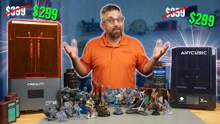 Why Are THESE Amazons BEST Selling 3D Printers Anycubic Photon Mono 6Ks vs Creality Halot Mage 8K [upl. by Nageet]