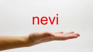 How to Pronounce nevi  American English [upl. by Edijabab103]