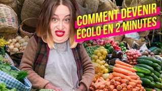 ♡ COMMENT DEVENIR ECOLO EN 2 MIN ♡ [upl. by Fafa116]